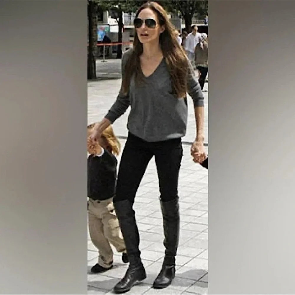 Stuart Weitzman stretchy back